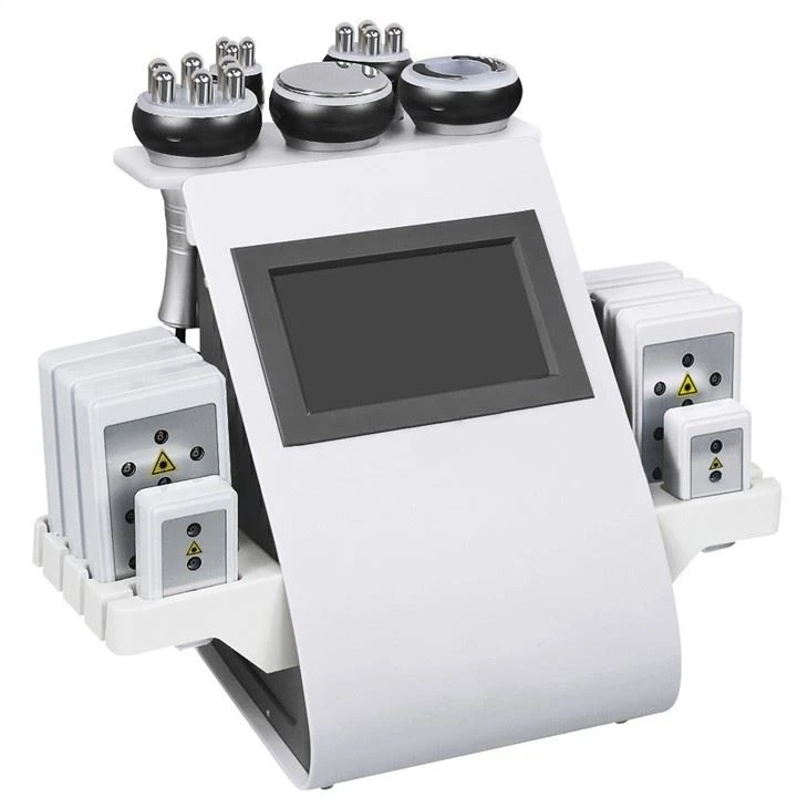 Bipolar RF Ultrasonic Liposuction Cavitation Vacuum Laser Slimming Machine