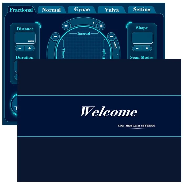 Big PromotionCO2 Fractional Laser Rf Vaginal Rejuvenation Tightening Machine