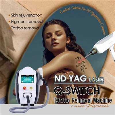 Q Switch ND YAG Laser Tattoo Discit